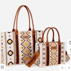 Wrangler purse set
